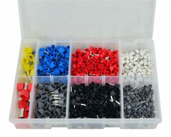 Assorted Twin Entry Cord Ends (770)